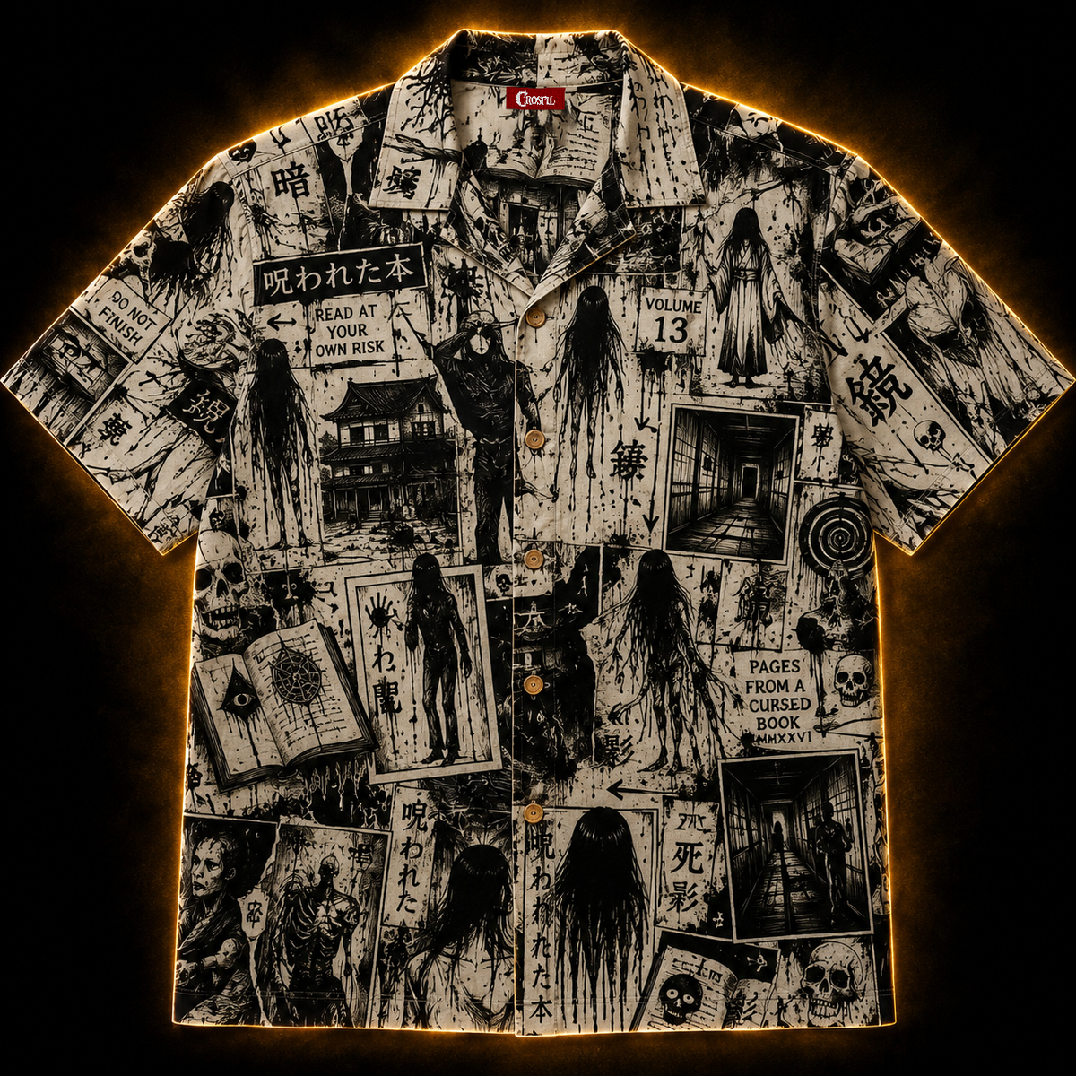 Pages From A Cursed Book — Volume 13 Hawaiian Shirt