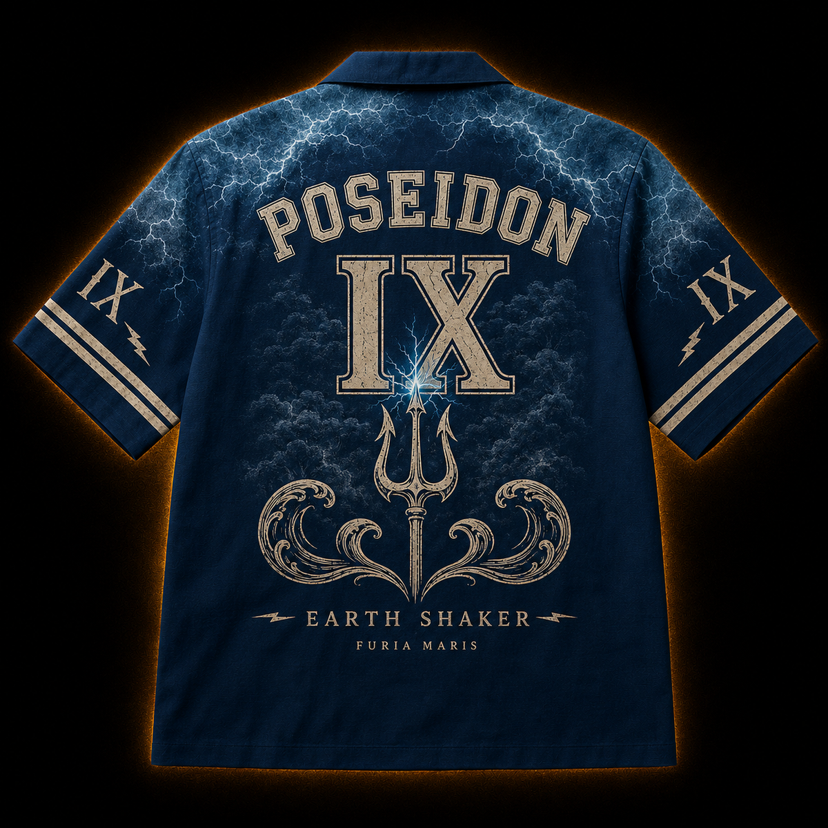 Poseidon IX — Earth Shaker Hawaiian Shirt