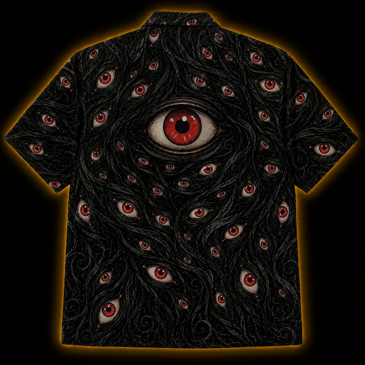 The Witness — Japanese Horror Hawaiian Shirt