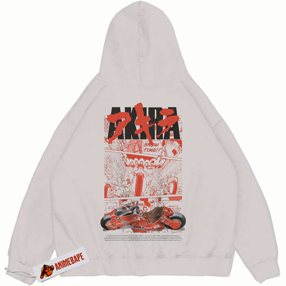 Vintage Anime Akira Hoodie for Fans | Stylish Casual Wear Hoodie