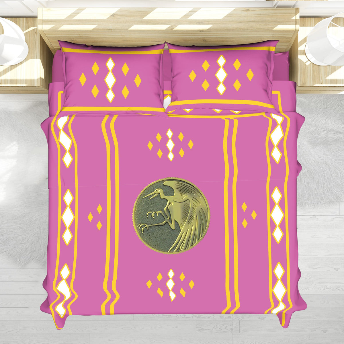 Pink Ranger Ninjetti Rangers Bedding Set