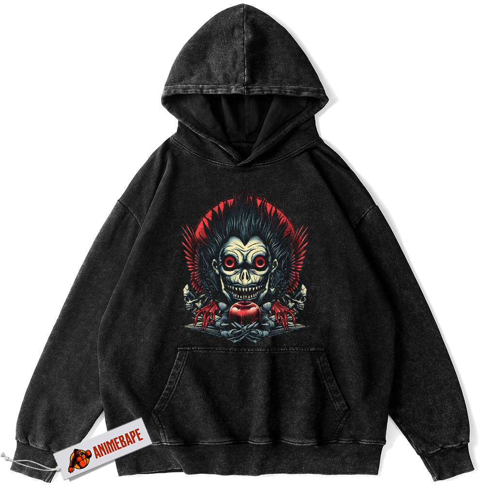 Death Note Ryuk Vintage Hoodie for Anime Fans Ryuk