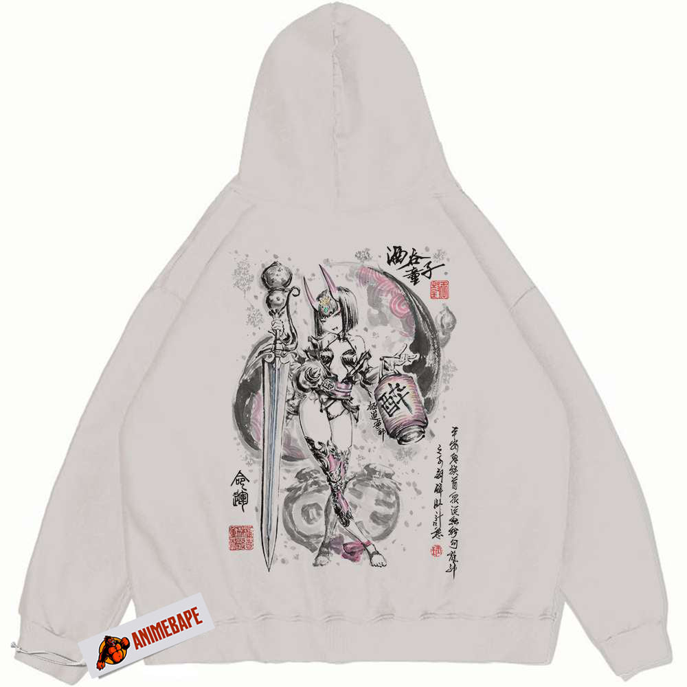 Shuten Doji Fate Grand Order Hoodie, Vintage Anime Hoodie